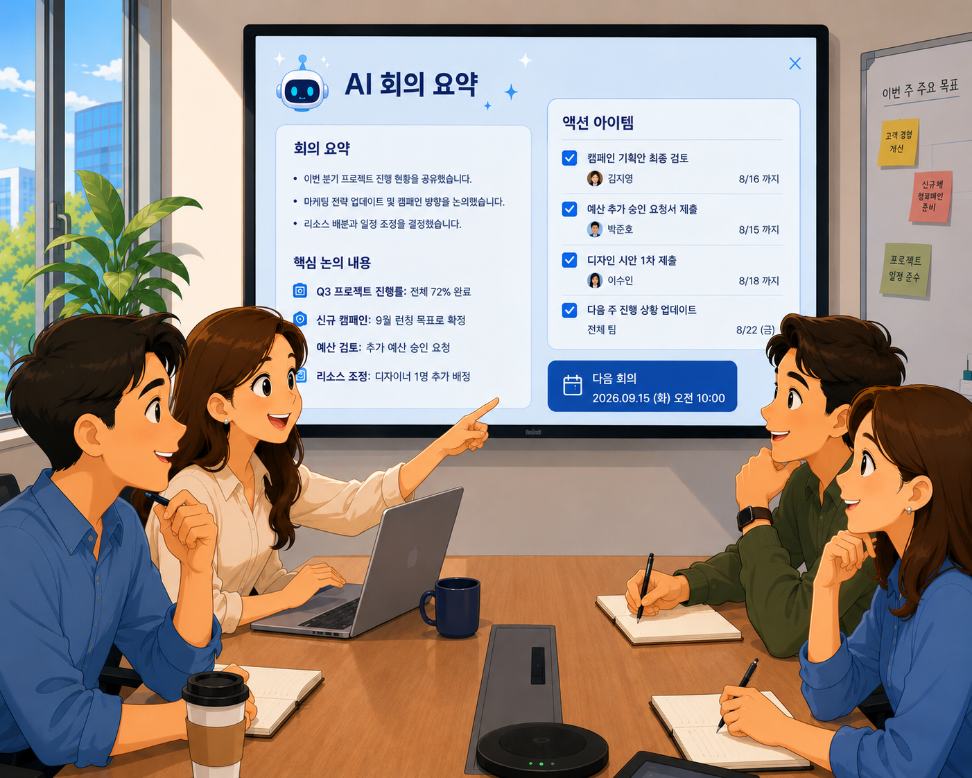 Copilot AI 회의 요약