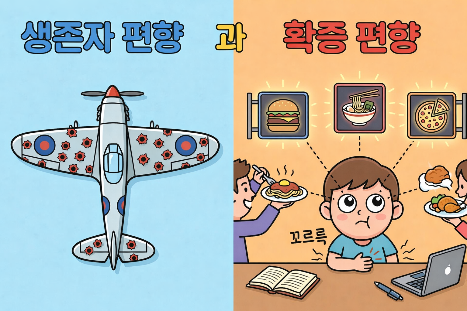 생존자 편향과 확증 편향