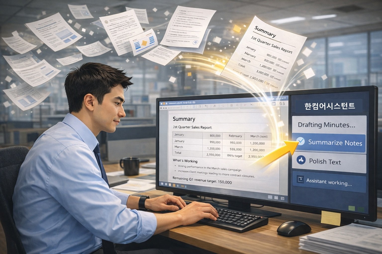 한컴오피스 + 한컴어시스턴트 